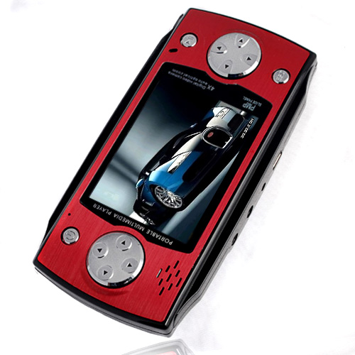 2 Go de 2,8-pouces mp3 / mp4 joueurs avec un appareil photo numérique et la fente pour carte rouge (